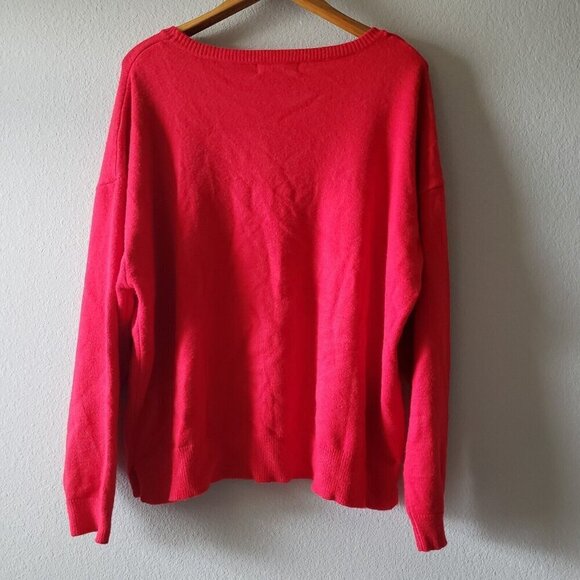 AMOUR Women's Graphic Sweater by Red 33 Degrees Size 2X NEW! - Picture 9 of 13